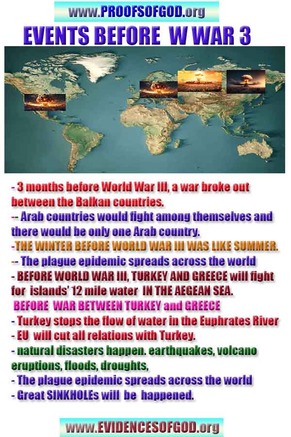 future news by saints before world war 3 proof of God 