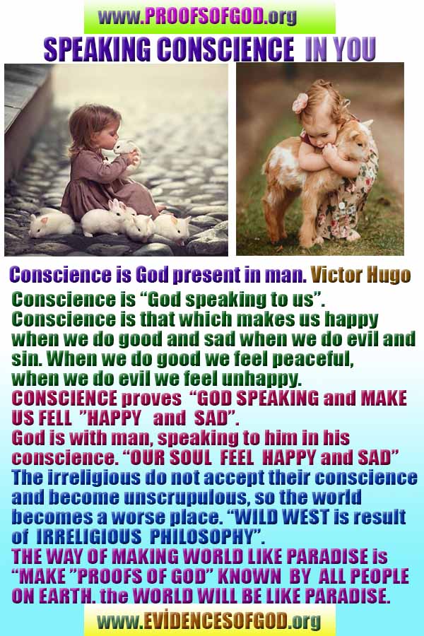conscience is proof of God 